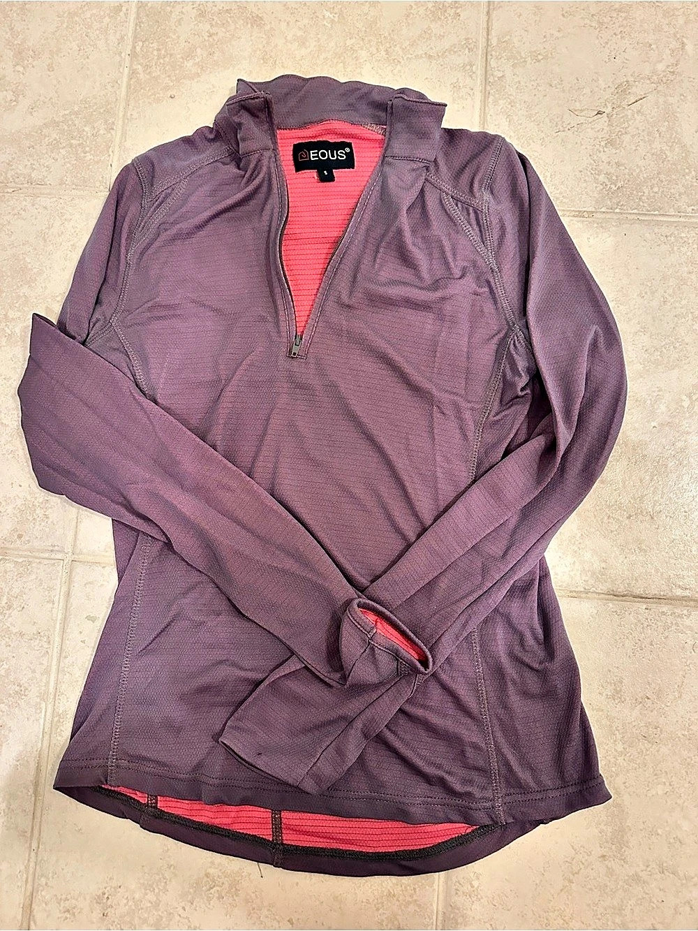 Eous Women's Quarter Zip SunShirt